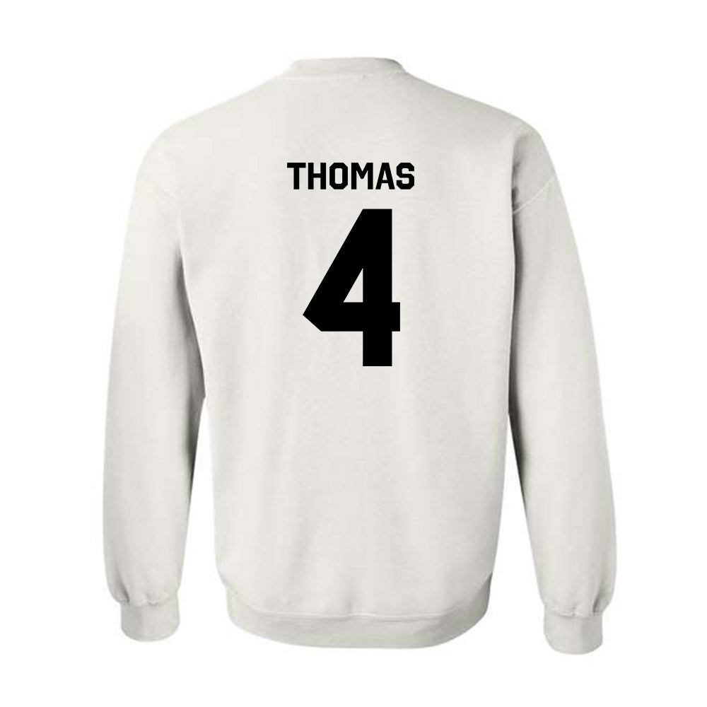 Wake Forest - NCAA Men's Soccer : Amoni Thomas - Classic Shersey Crewneck Sweatshirt-1