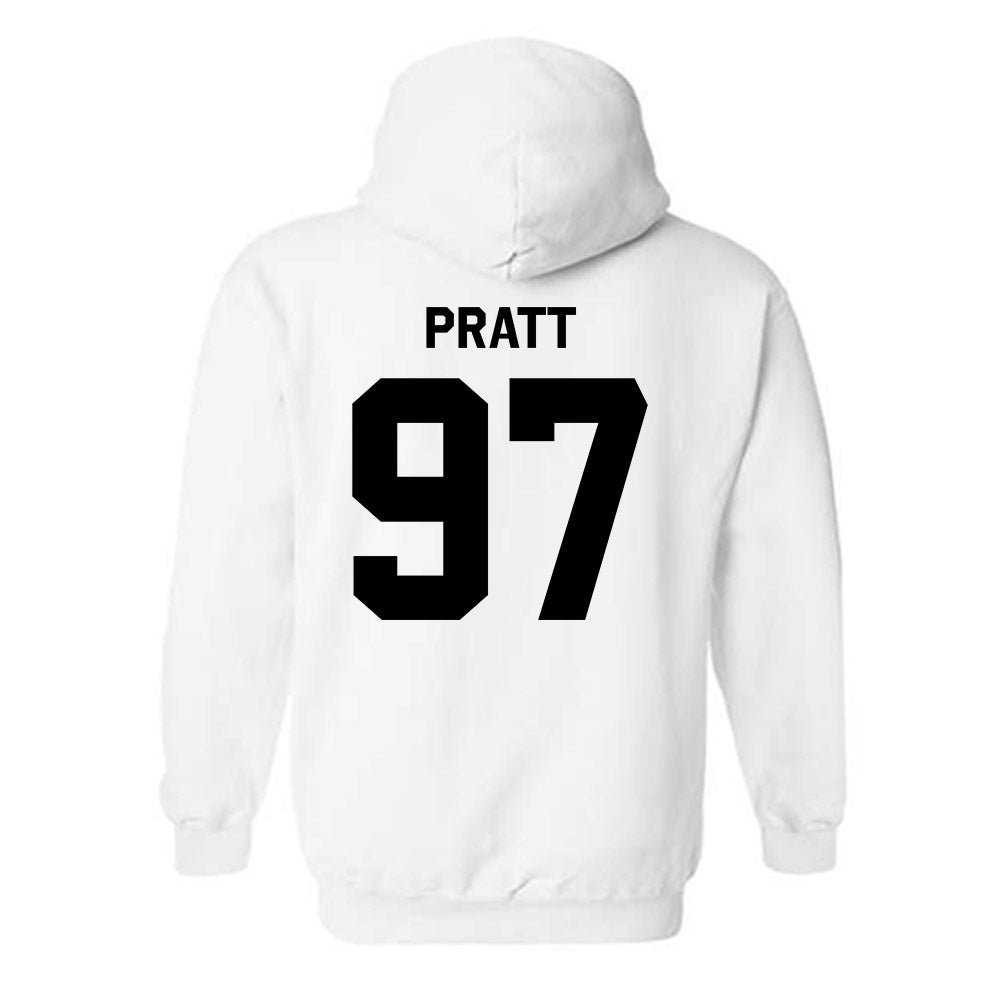 Wake Forest - NCAA Football : Josiah Pratt - Classic Shersey Hooded Sweatshirt-1