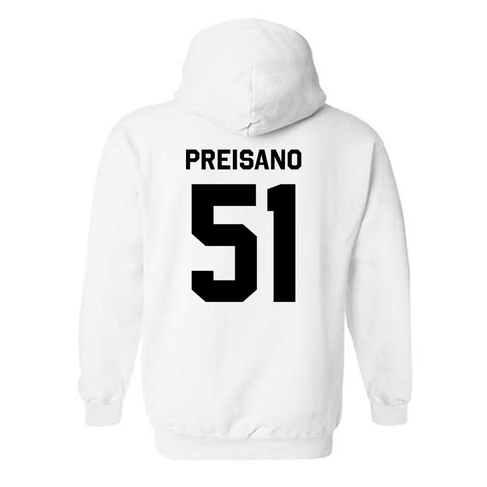 Wake Forest - NCAA Baseball : Ryan Preisano - Classic Shersey Hooded Sweatshirt-1