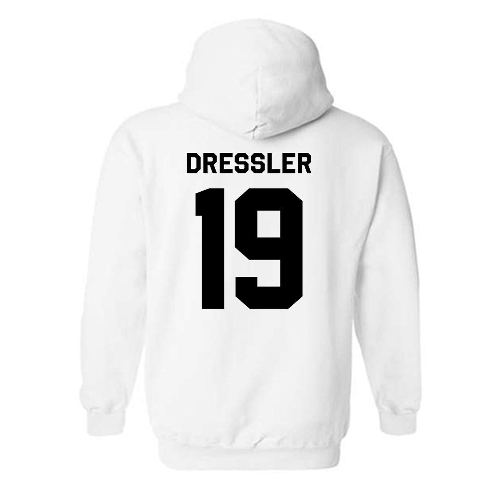 Wake Forest - NCAA Baseball : Troy Dressler - Classic Shersey Hooded Sweatshirt-1