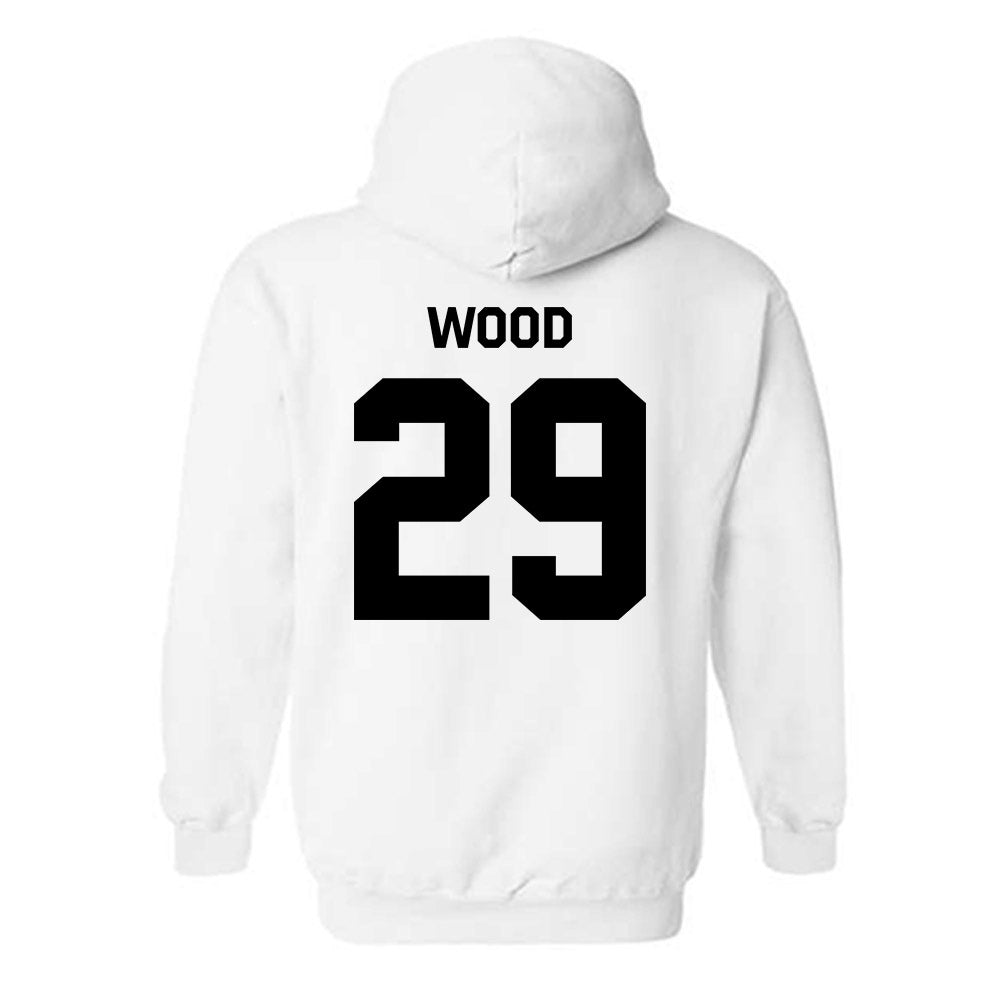 Wake Forest - NCAA Baseball : Tyler Wood - Classic Shersey Hooded Sweatshirt-1