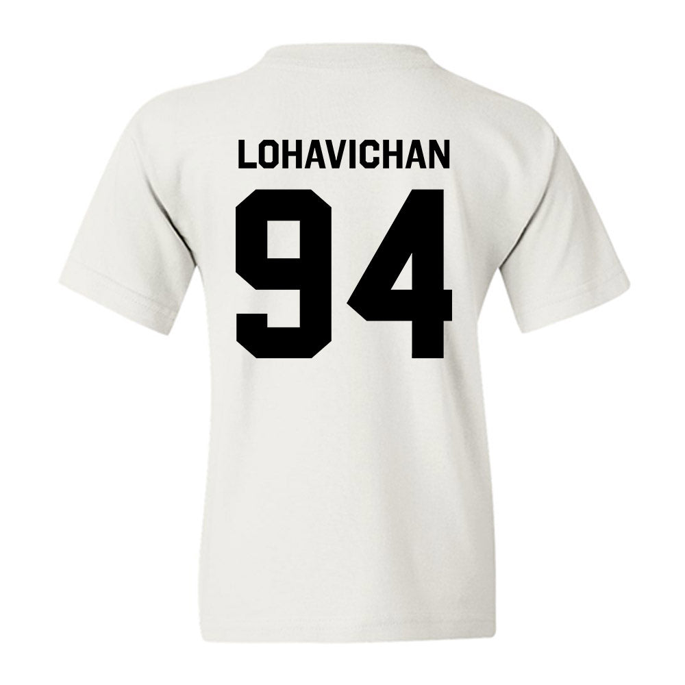 Wake Forest - NCAA Football : Zach Lohavichan - Classic Shersey Youth T-Shirt-2
