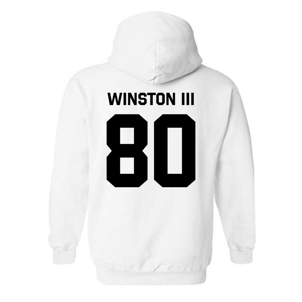 Wake Forest - NCAA Football : Braxton Winston III - Classic Shersey Hooded Sweatshirt-2