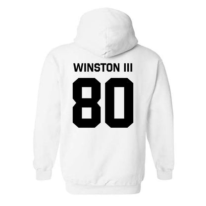Wake Forest - NCAA Football : Braxton Winston III - Classic Shersey Hooded Sweatshirt-2