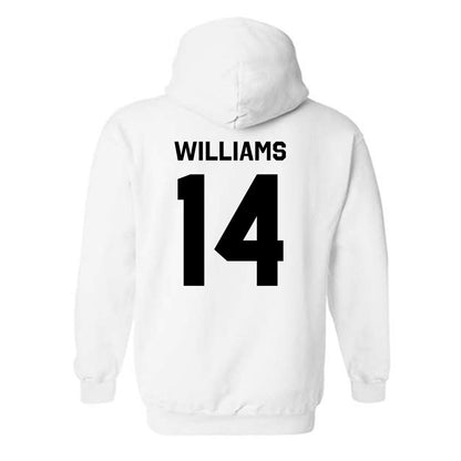Wake Forest - NCAA Baseball : Javar Williams - Classic Shersey Hooded Sweatshirt-2