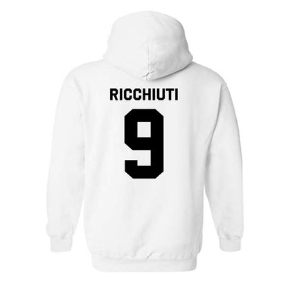 Wake Forest - NCAA Men's Basketball : Vincent Ricchiuti - Classic Shersey Hooded Sweatshirt-2