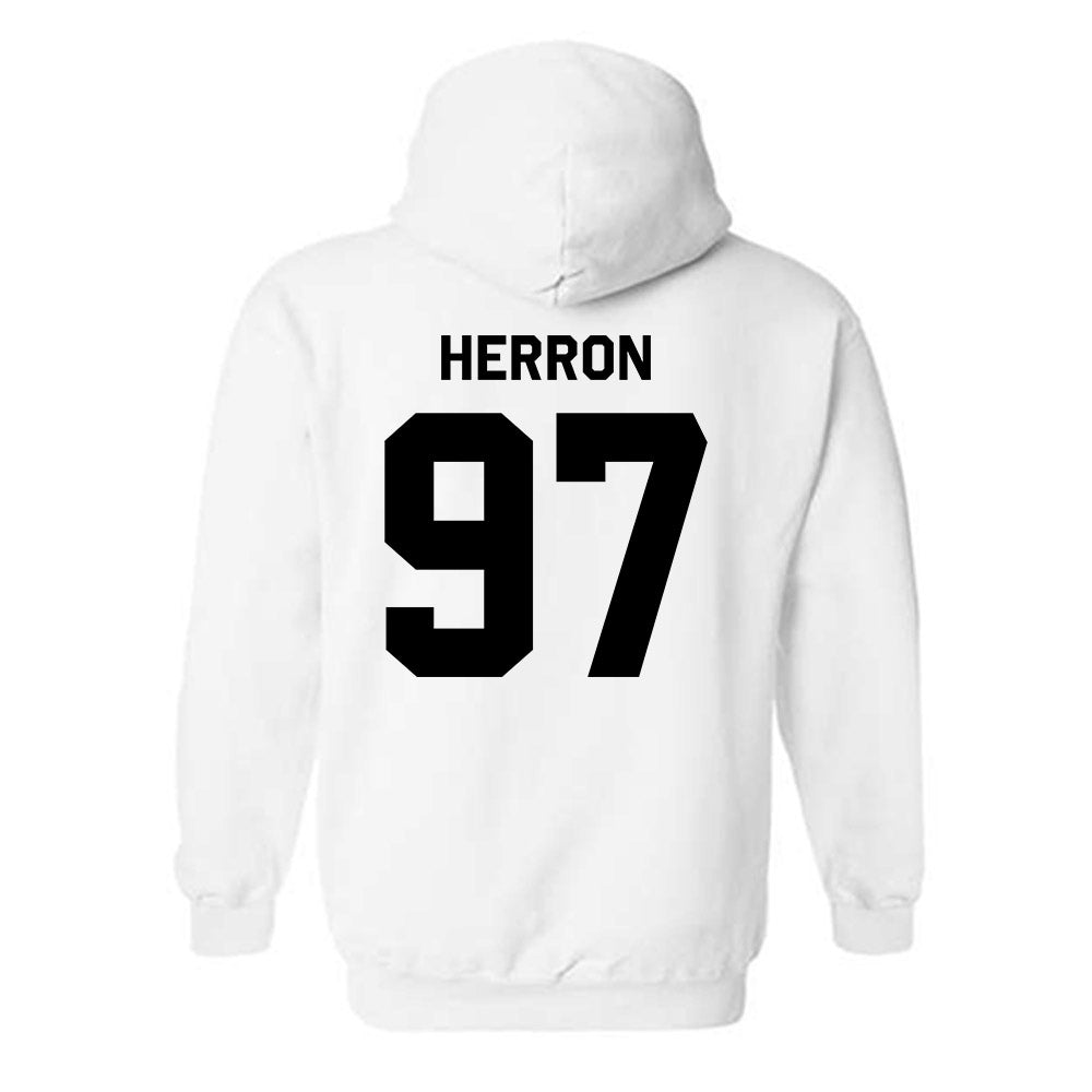 Wake Forest - NCAA Football : Matthew Herron - Classic Shersey Hooded Sweatshirt-2