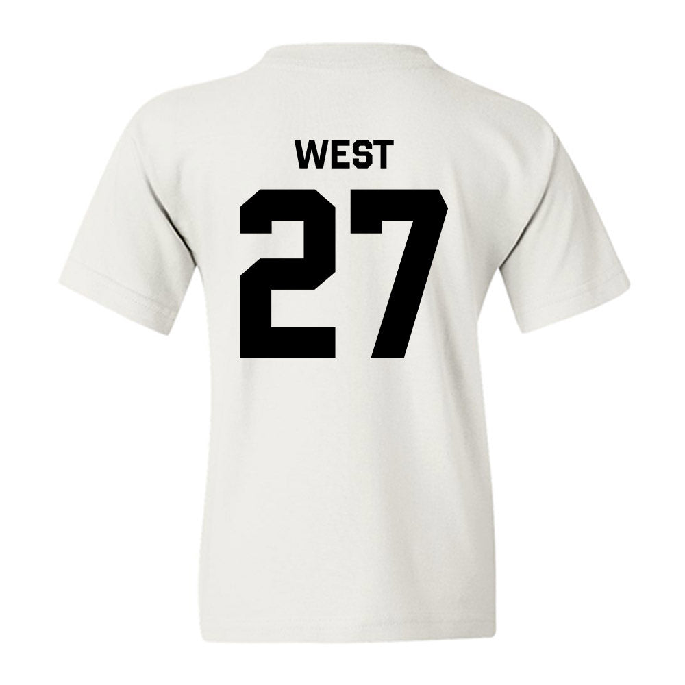 Wake Forest - NCAA Football : Travon West - Classic Shersey Youth T-Shirt-1