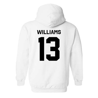 Wake Forest - NCAA Football : Ashaad Williams - Classic Shersey Hooded Sweatshirt-2