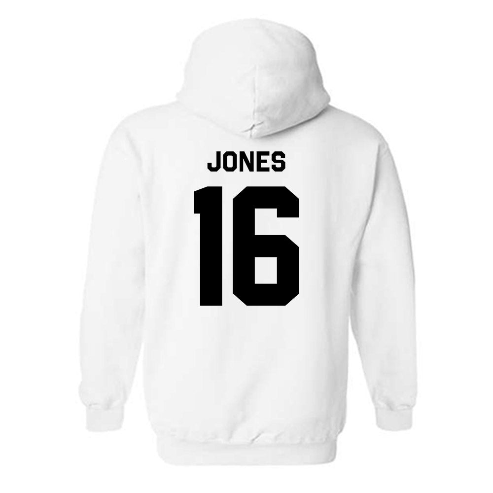Wake Forest - NCAA Baseball : Evan Jones - Classic Shersey Hooded Sweatshirt-1