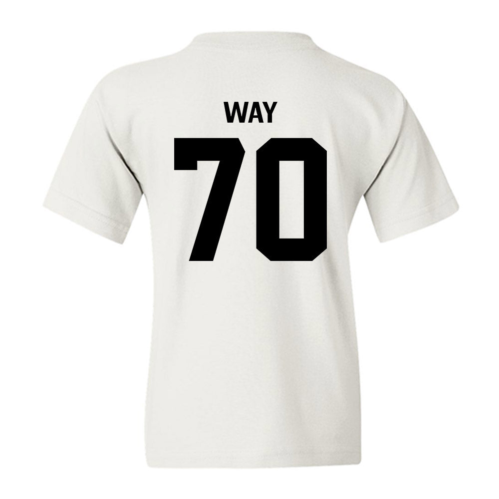 Wake Forest - NCAA Football : Will Way - Classic Shersey Youth T-Shirt-1