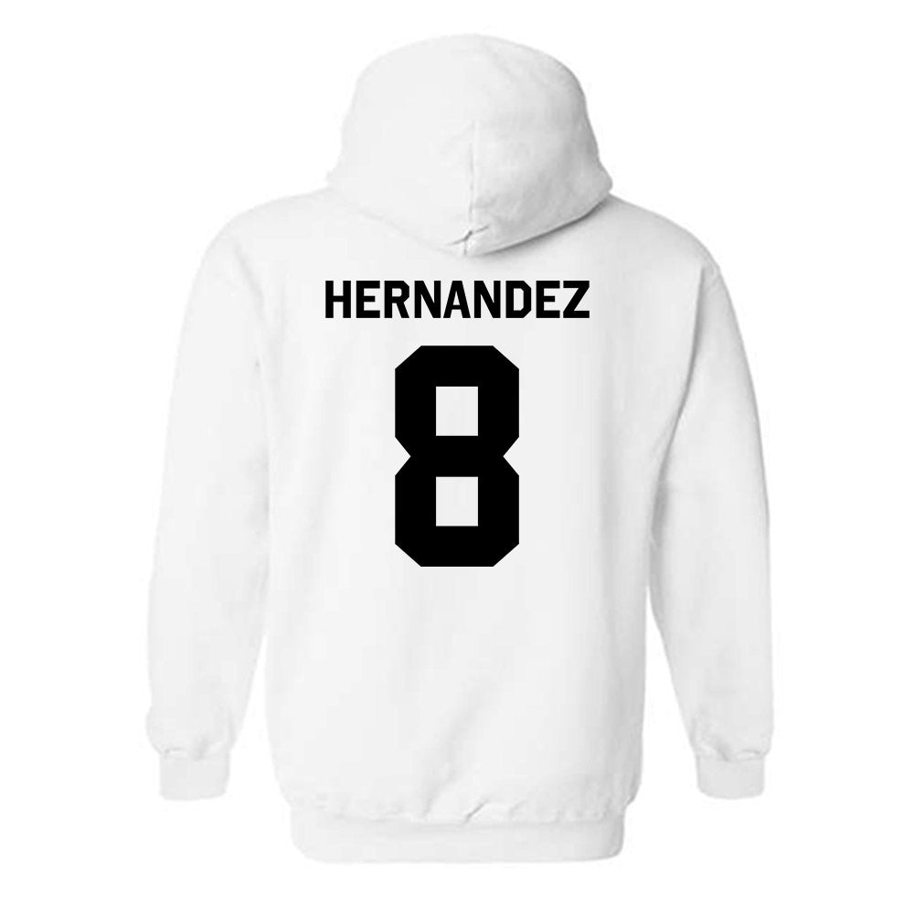 Wake Forest - NCAA Football : Carlos Hernandez - Classic Shersey Hooded Sweatshirt-1