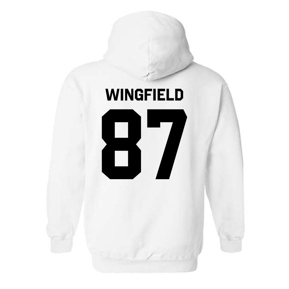 Wake Forest - NCAA Football : Charlie Wingfield - Classic Shersey Hooded Sweatshirt-1