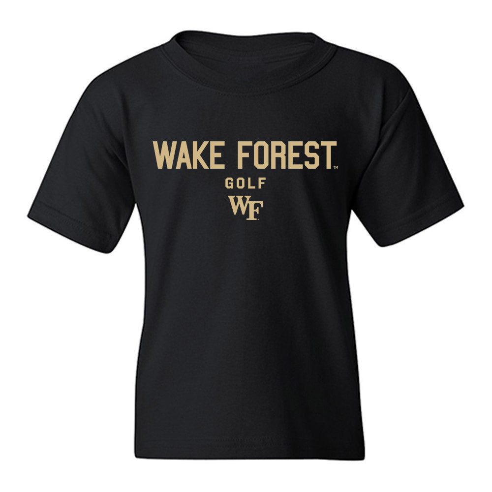 Wake Forest - NCAA Men's Golf : Sage Bradshaw - Classic Shersey Youth T-Shirt-1