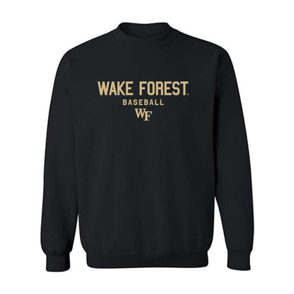 Wake Forest - NCAA Baseball : Will Holden - Classic Shersey Crewneck Sweatshirt-1