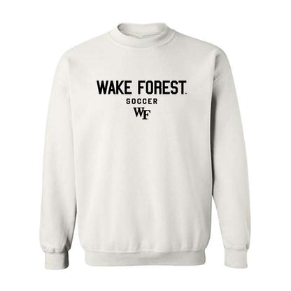 Wake Forest - NCAA Men's Soccer : Quinn Syrett - Classic Shersey Crewneck Sweatshirt-0