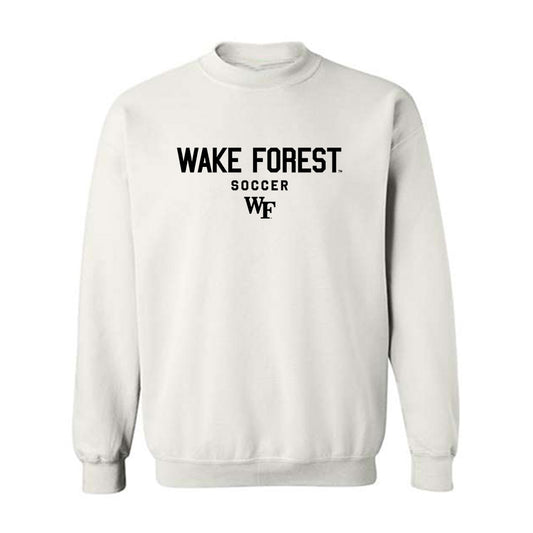 Wake Forest - NCAA Men's Soccer : Quinn Syrett - Classic Shersey Crewneck Sweatshirt-0