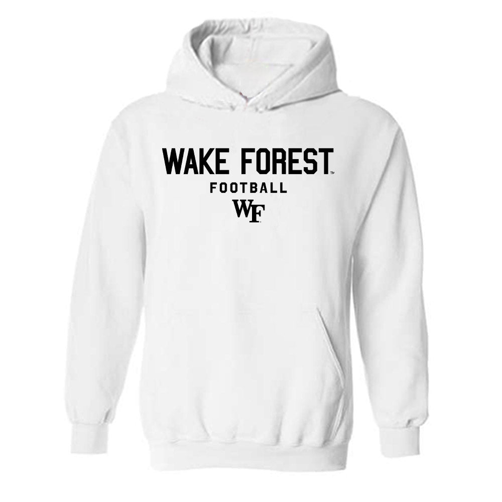 Wake Forest - NCAA Football : Antonio Meeks - Classic Shersey Hooded Sweatshirt-0