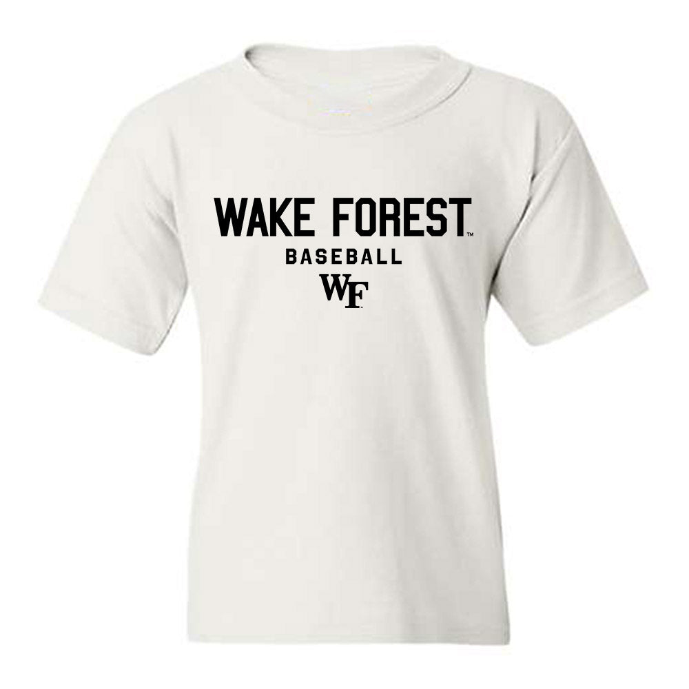 Wake Forest - NCAA Baseball : Ryan Brennecke - Classic Shersey Youth T-Shirt-0