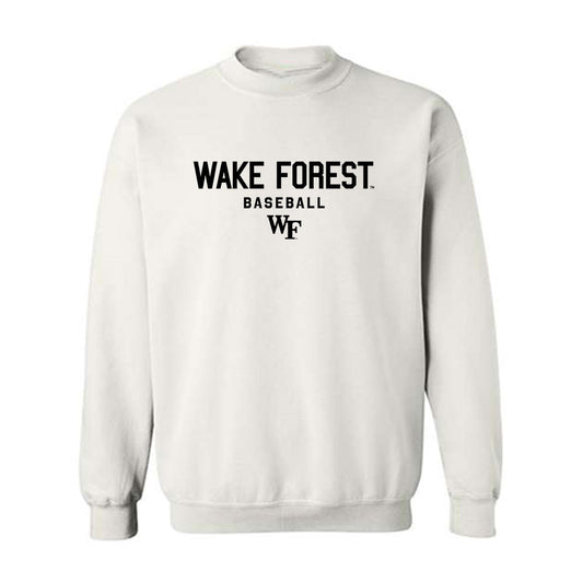 Wake Forest - NCAA Baseball : Nick Rubino - Classic Shersey Crewneck Sweatshirt-0