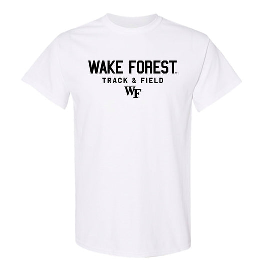 Wake Forest - NCAA Men's Track & Field : Brenner McCamey - Classic Shersey T-Shirt-0