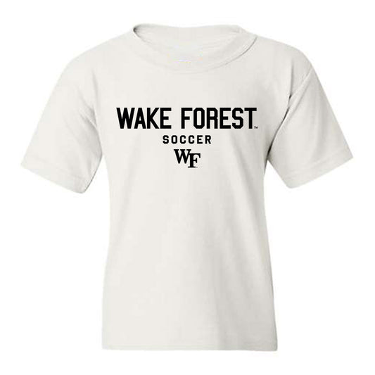 Wake Forest - NCAA Men's Soccer : Graham Syrett - Classic Shersey Youth T-Shirt-0