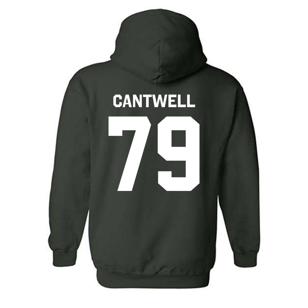 Miami - NCAA Football : Jackson Cantwell - Classic Shersey Hooded Sweatshirt-4