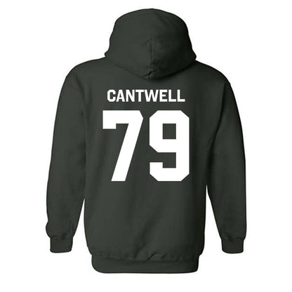 Miami - NCAA Football : Jackson Cantwell - Classic Shersey Hooded Sweatshirt-4