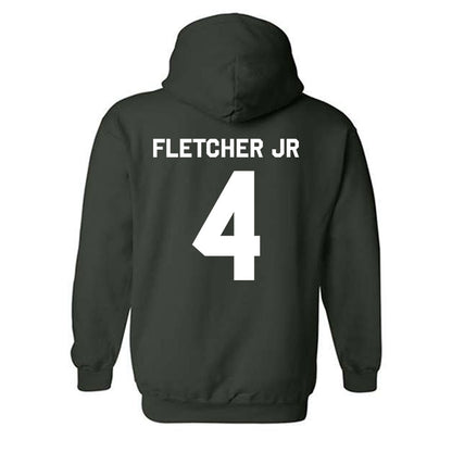 Miami - NCAA Football : Mark Fletcher Jr - Classic Shersey Hooded Sweatshirt-3
