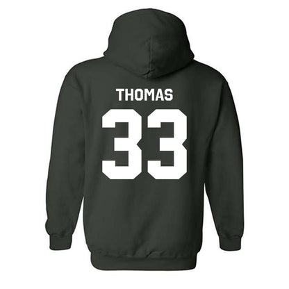 Miami - NCAA Football : Nick Thomas - Classic Shersey Hooded Sweatshirt-1