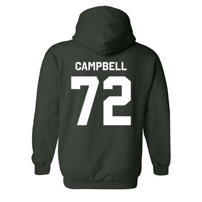 Miami - NCAA Football : Demetrius Campbell - Classic Shersey Hooded Sweatshirt-1