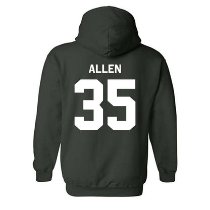 Miami - NCAA Men's Basketball : Dante Allen - Classic Shersey Hooded Sweatshirt-3