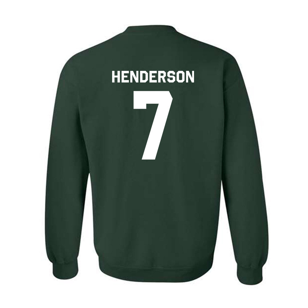 Miami - NCAA Men's Basketball : Shelton Henderson - Classic Shersey Crewneck Sweatshirt-1