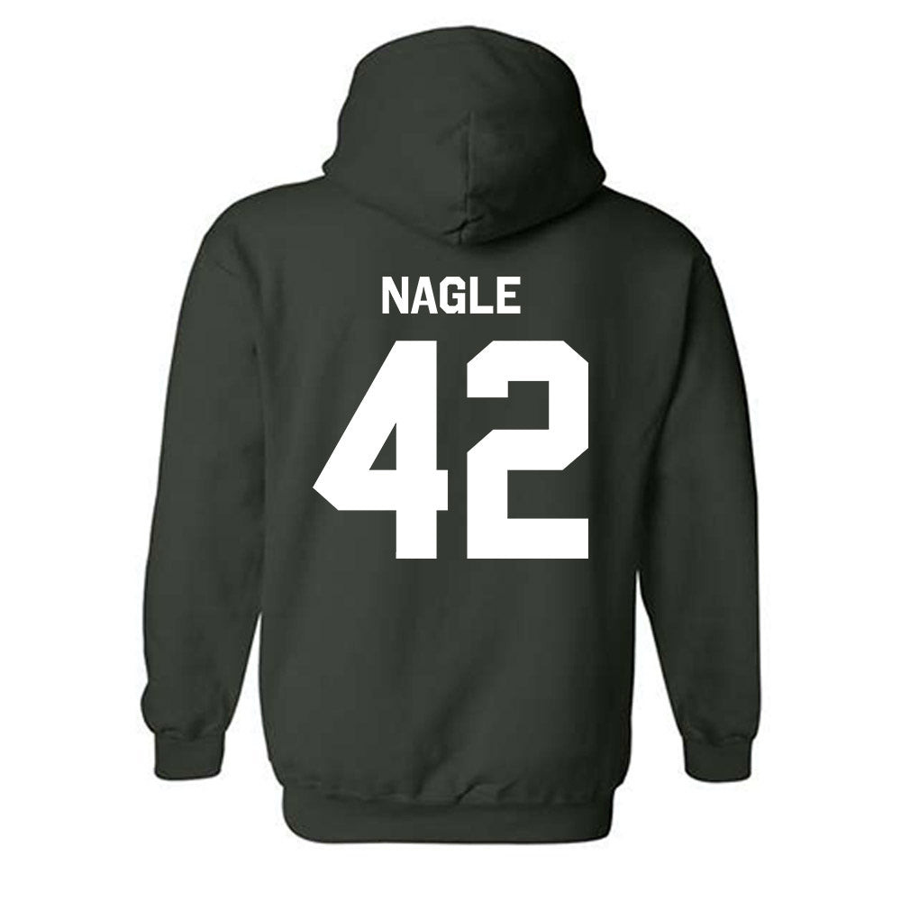 Miami - NCAA Football : Logan Nagle - Classic Shersey Hooded Sweatshirt-1