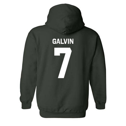 Miami - NCAA Baseball : Max Galvin - Classic Shersey Hooded Sweatshirt-1