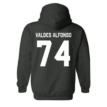 Miami - NCAA Football : Yerovi Valdes Alfonso - Classic Shersey Hooded Sweatshirt-1
