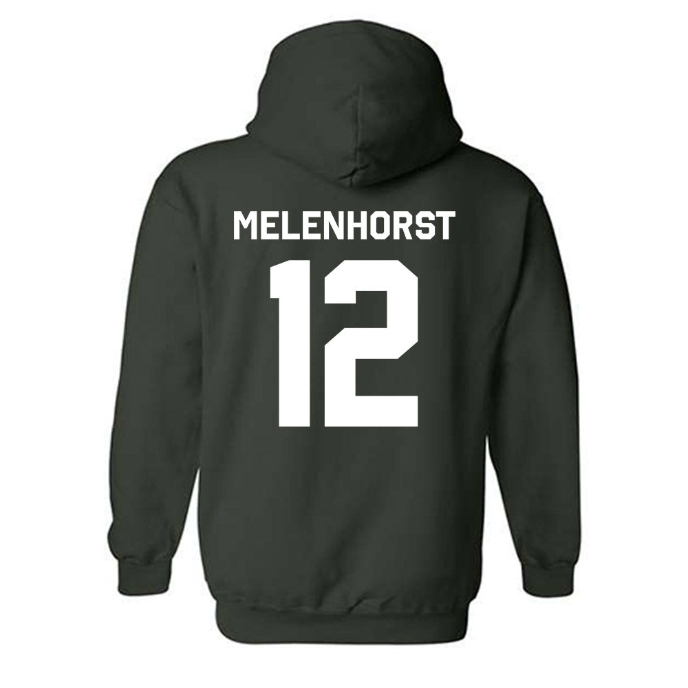 Miami - NCAA Women's Soccer : Teegan Melenhorst - Classic Shersey Hooded Sweatshirt-1