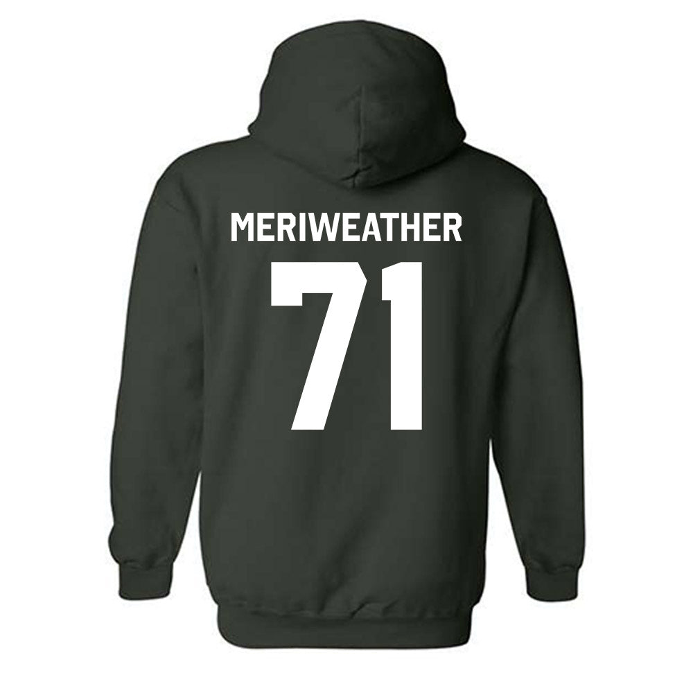 Miami - NCAA Football : Jamal Meriweather - Classic Shersey Hooded Sweatshirt-1