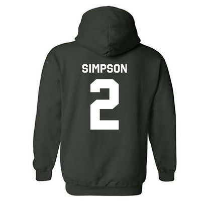 Miami - NCAA Women's Soccer : Emilie Simpson - Classic Shersey Hooded Sweatshirt-1