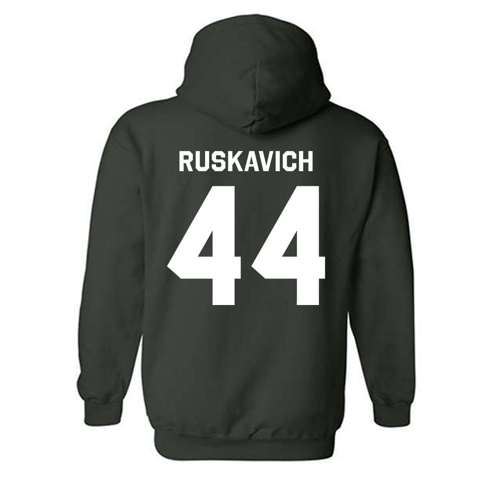Miami - NCAA Football : Owen Ruskavich - Classic Shersey Hooded Sweatshirt-1