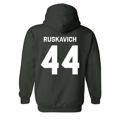 Miami - NCAA Football : Owen Ruskavich - Classic Shersey Hooded Sweatshirt-1