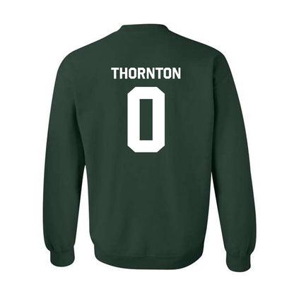 Miami - NCAA Football : Omar Thornton - Classic Shersey Crewneck Sweatshirt-3