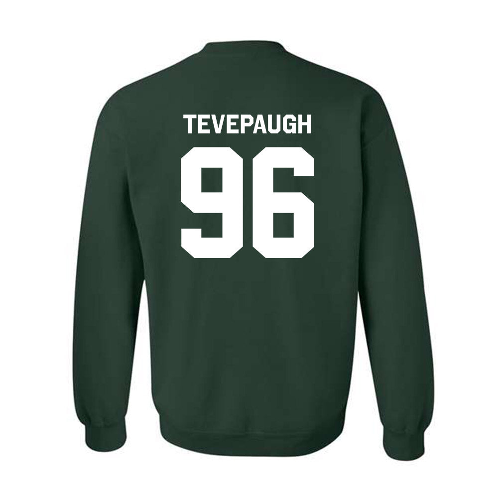 Miami - NCAA Football : Tucker Tevepaugh - Classic Shersey Crewneck Sweatshirt-1