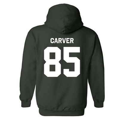 Miami - NCAA Football : Jackson Carver - Classic Shersey Hooded Sweatshirt-1