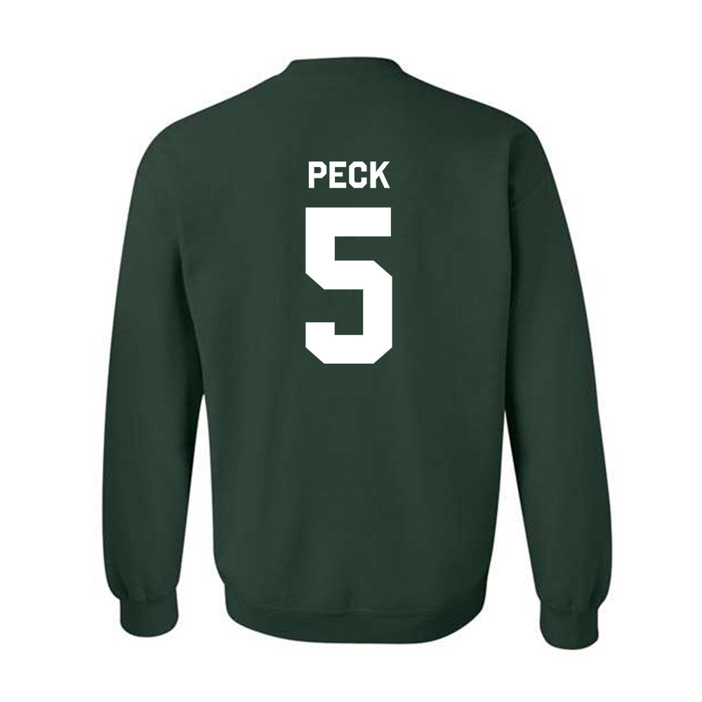 Miami - NCAA Women's Soccer : Amanda Peck - Classic Shersey Crewneck Sweatshirt-1