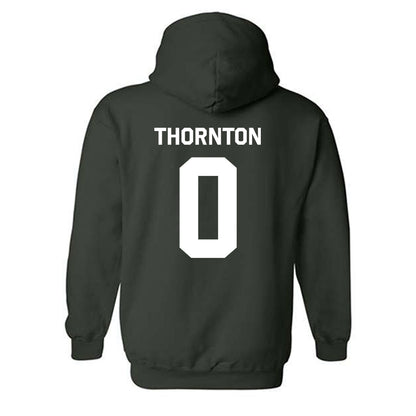 Miami - NCAA Football : Omar Thornton - Classic Shersey Hooded Sweatshirt-3