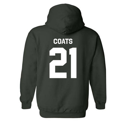 Miami - NCAA Baseball : TJ Coats - Classic Shersey Hooded Sweatshirt-1