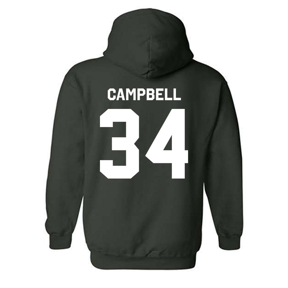Miami - NCAA Football : Jordan Campbell - Classic Shersey Hooded Sweatshirt-1
