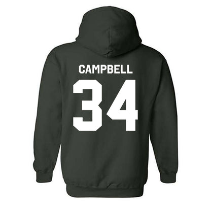 Miami - NCAA Football : Jordan Campbell - Classic Shersey Hooded Sweatshirt-1