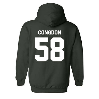 Miami - NCAA Football : Ben Congdon - Classic Shersey Hooded Sweatshirt-3